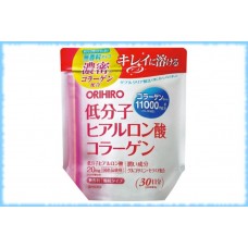 Обновленный коллаген Orihiro с гиалуроновой кислотой и глюкозамином, на 30 дней, 180 гр.