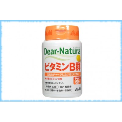 Комплекс витаминов группы B, Dear-Natura, Asahi, на 30 дней