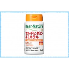 Мультивитамины и минералы, Dear-Natura, Asahi, на 30 дней