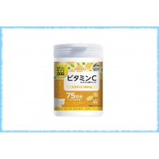 Комплекс с витамином C со вкусом лимона Unimat Riken ZOO, курс на 75 дней (150 таблеток)